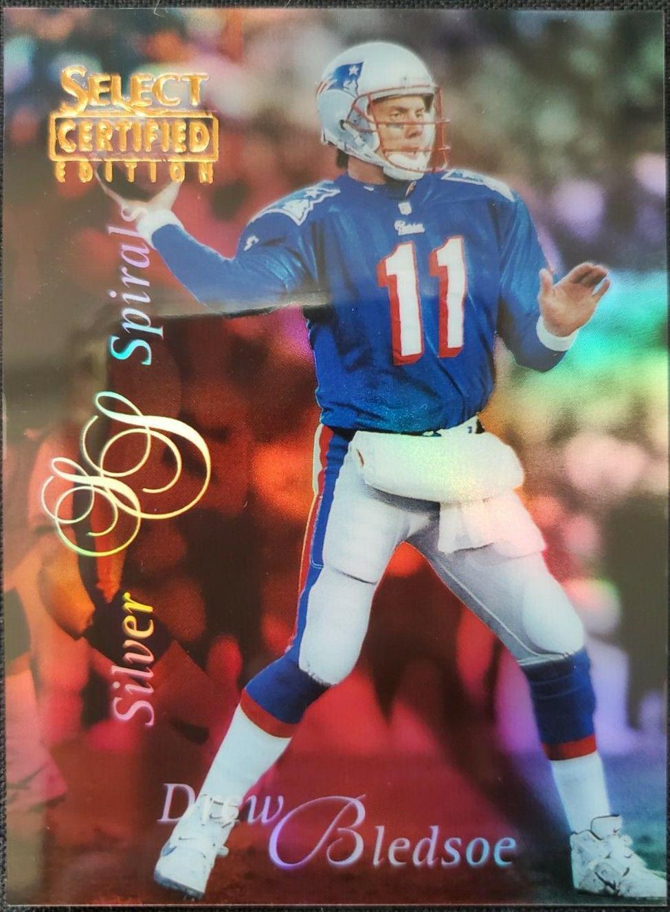 Drew Bledsoe [Mirror Red] #118