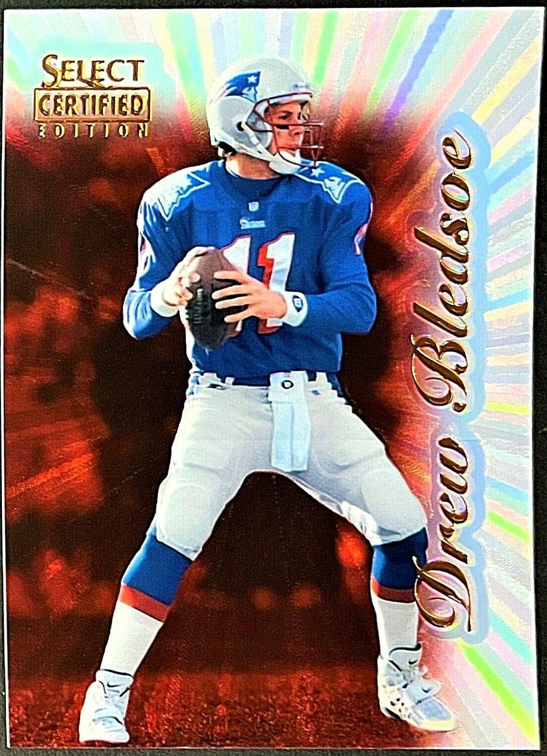 Drew Bledsoe [Premium Stock Mirror Red] #45