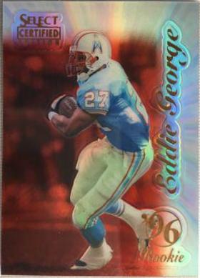 Eddie George [Premium Stock Mirror Red] #100