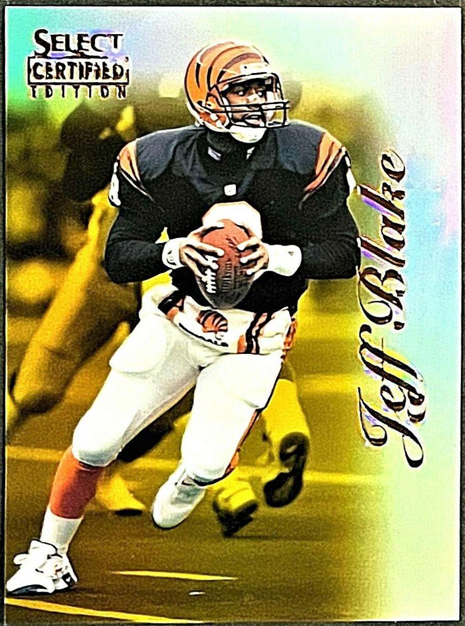 Jeff Blake [Mirror Gold] #19