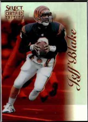 Jeff Blake [Mirror Red] #19