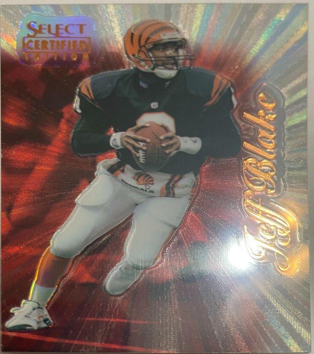 Jeff Blake [Premium Stock Mirror Red] #124
