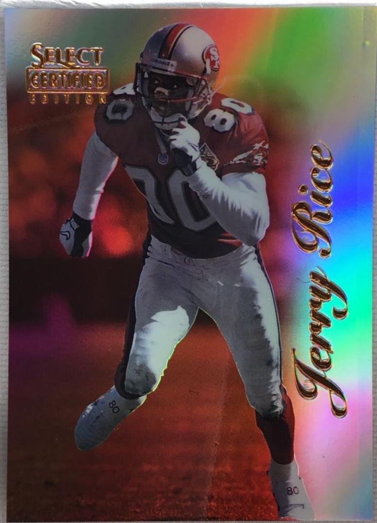Jerry Rice [Mirror Red] #62