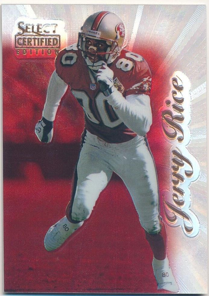 Jerry Rice [Premium Stock Mirror Red] #62