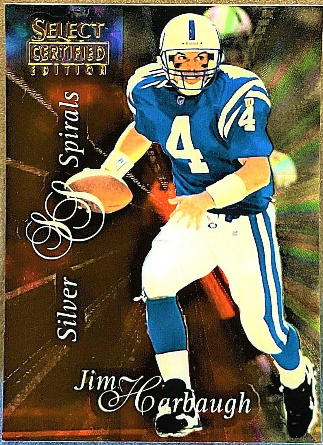 Jim Harbaugh [Premium Stock Mirror Red] #125