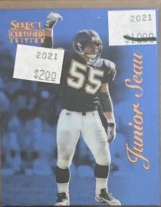 Junior Seau [Blue] #31