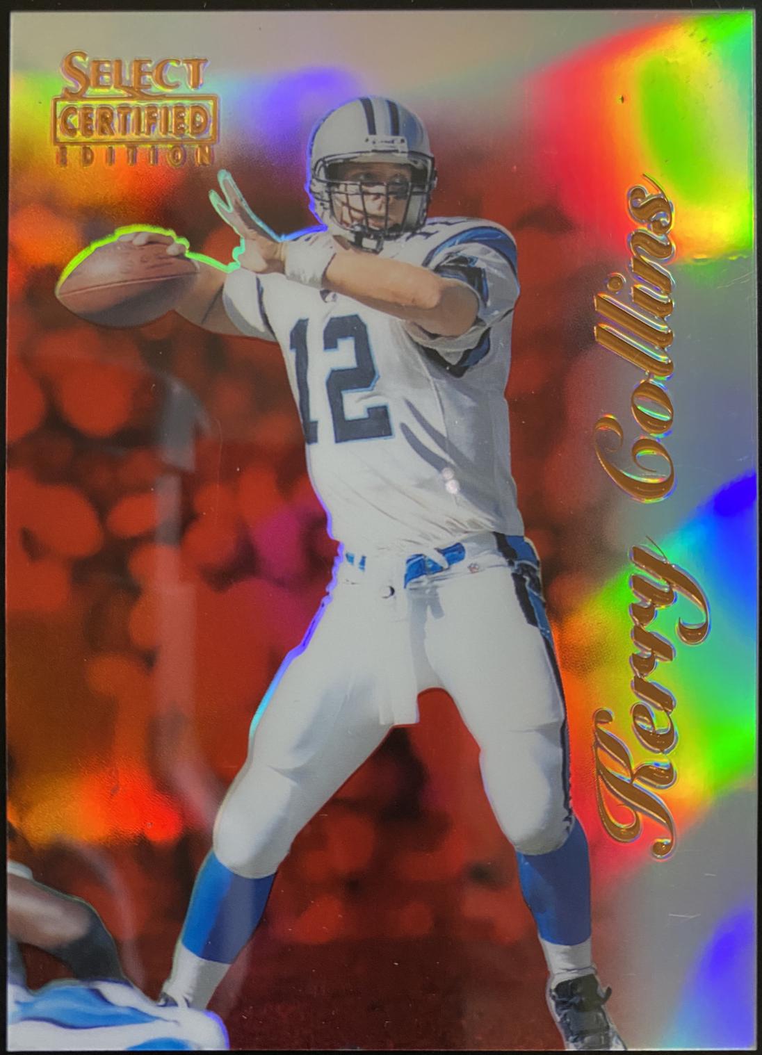 Kerry Collins [Mirror Red Promo] #17