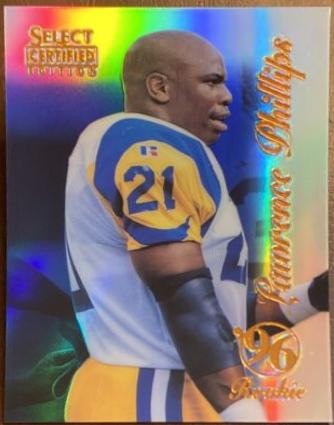 Lawrence Phillips [Mirror Blue] #97
