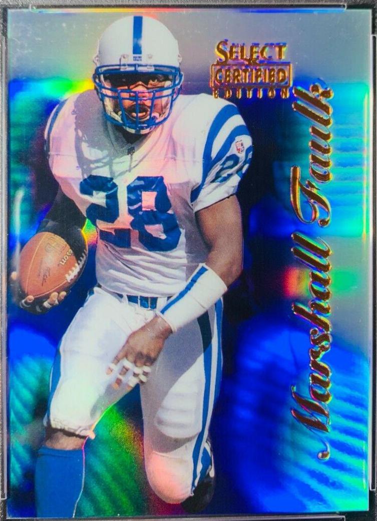 Marshall Faulk [Mirror Blue] #26