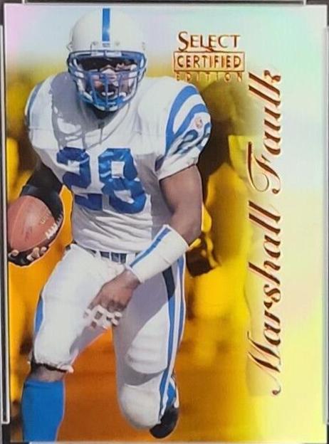 Marshall Faulk [Mirror Gold] #26