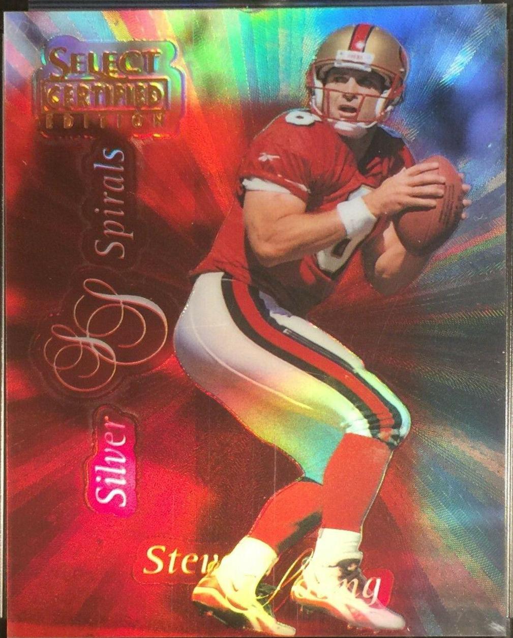 Steve Young [Premium Stock Mirror Red] #119
