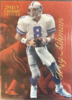 Troy Aikman [Premium Stock Mirror Red] #116