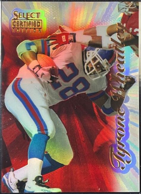 Tyrone Wheatley [Premium Stock Mirror Red] #40