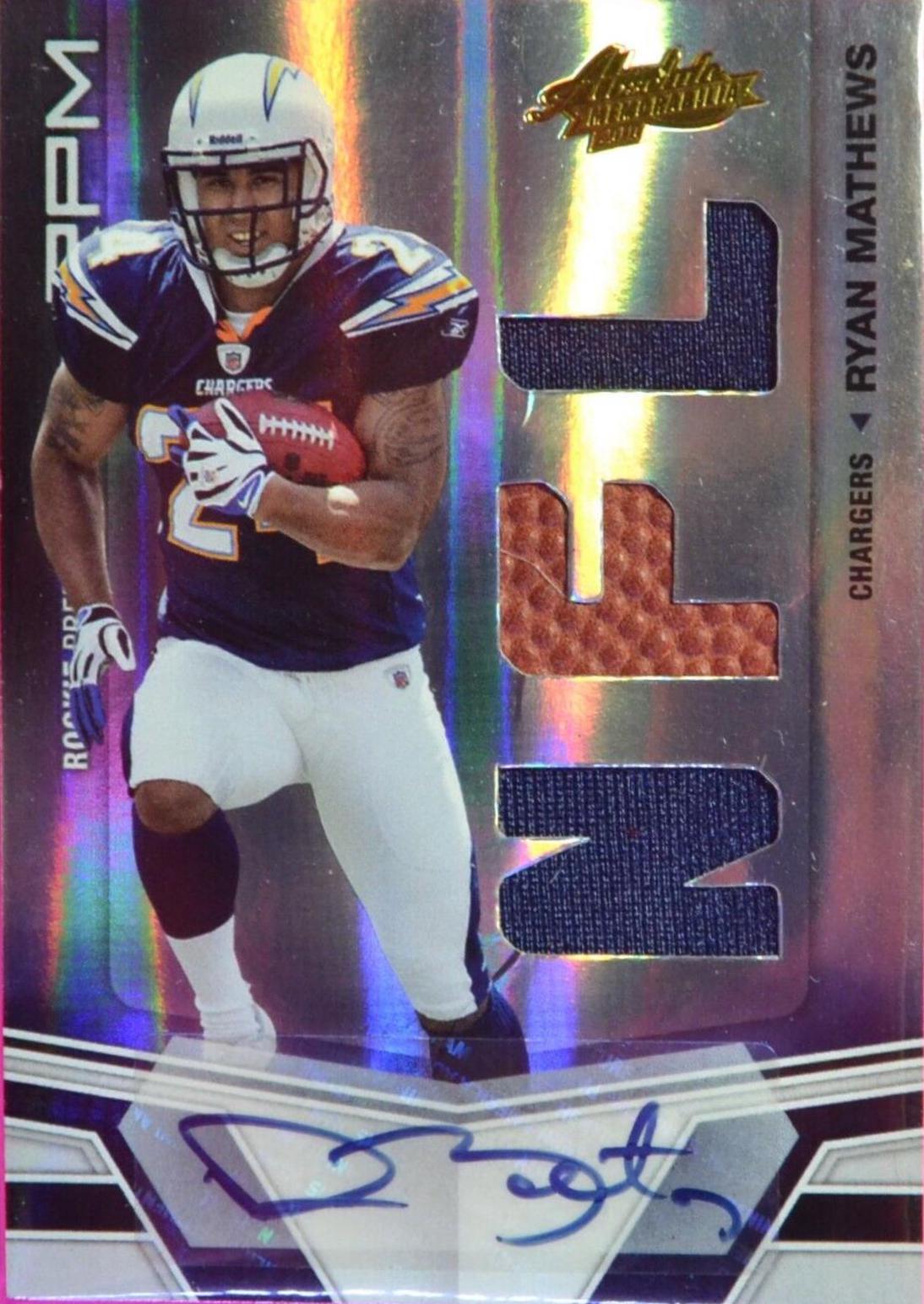 Ryan Mathews [Rookie Premiere Materials Autograph] #209