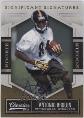 Antonio Brown [Significant Signatures Gold] #107