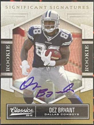 Dez Bryant [Significant Signatures Gold] #133