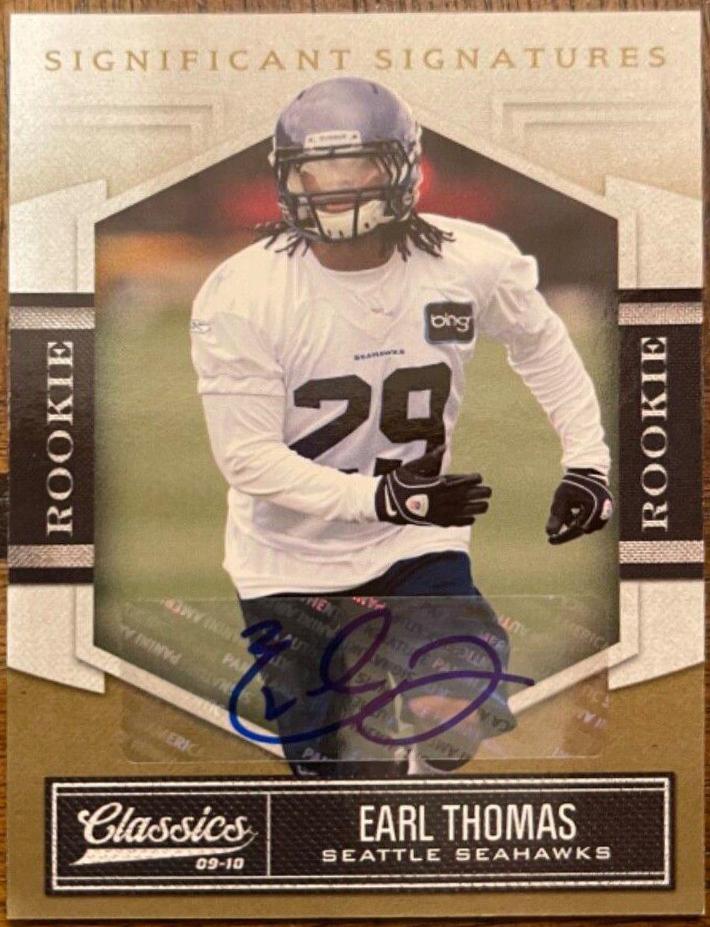 Earl Thomas [Significant Signatures Platinum] #136