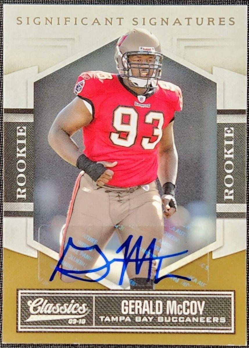 Gerald McCoy [Significant Signatures Gold] #144