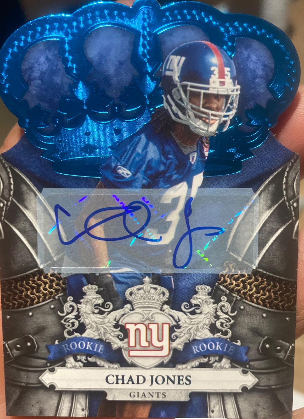 Chad Jones [Blue Autograph] #116