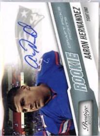 Aaron Hernandez [Draft Picks Rights Autograph] #201