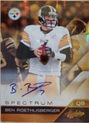 Ben Roethlisberger [Spectrum Platinum Autograph] #76