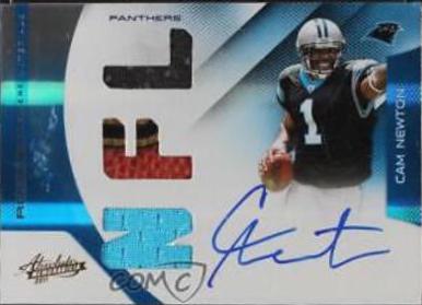 Cam Newton [Rookie Premiere Material Autograph] #202