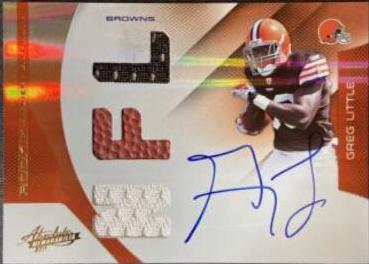 Greg Little [Rookie Premiere Materials Autograph] #231