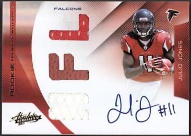 Julio Jones [Rookie Premiere Material Autograph] #226
