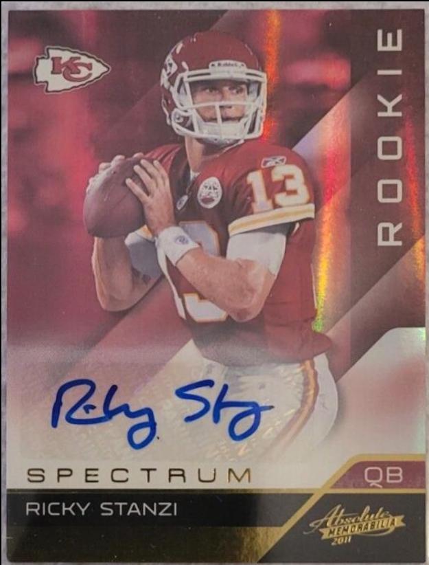 Ricky Stanzi [Spectrum Gold Autograph] #139