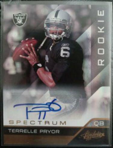 Terrelle Pryor [Spectrum Gold Autograph] #141