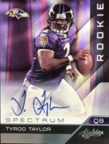 Tyrod Taylor [Spectrum Platinum Autograph] #142