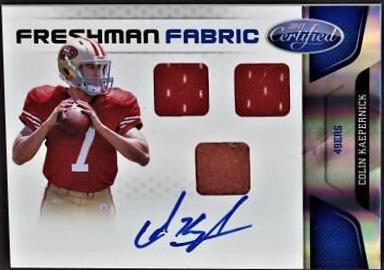 Colin Kaepernick [Jersey Autograph Mirror Blue] #282