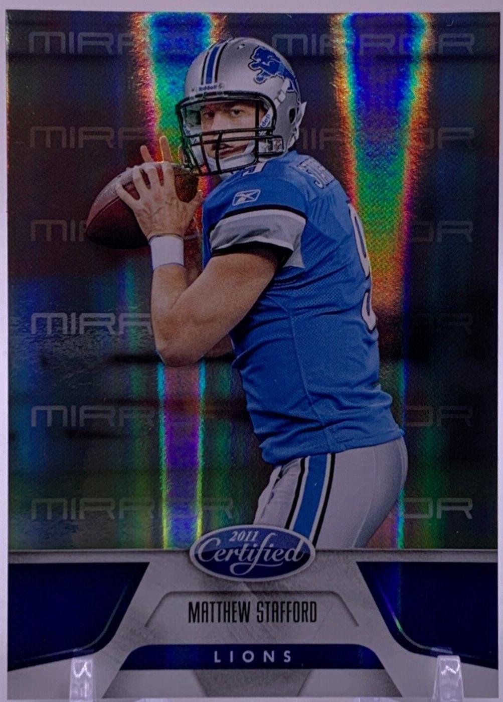 Matthew Stafford [Mirror Blue] #51
