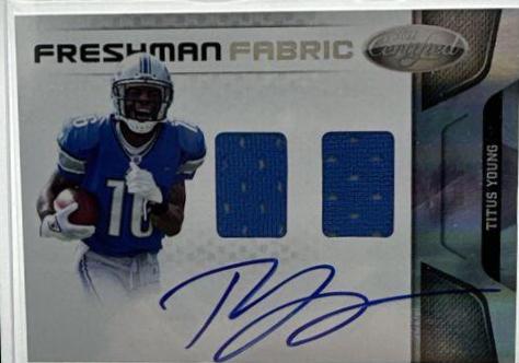 Titus Young [Jersey Autograph] #261