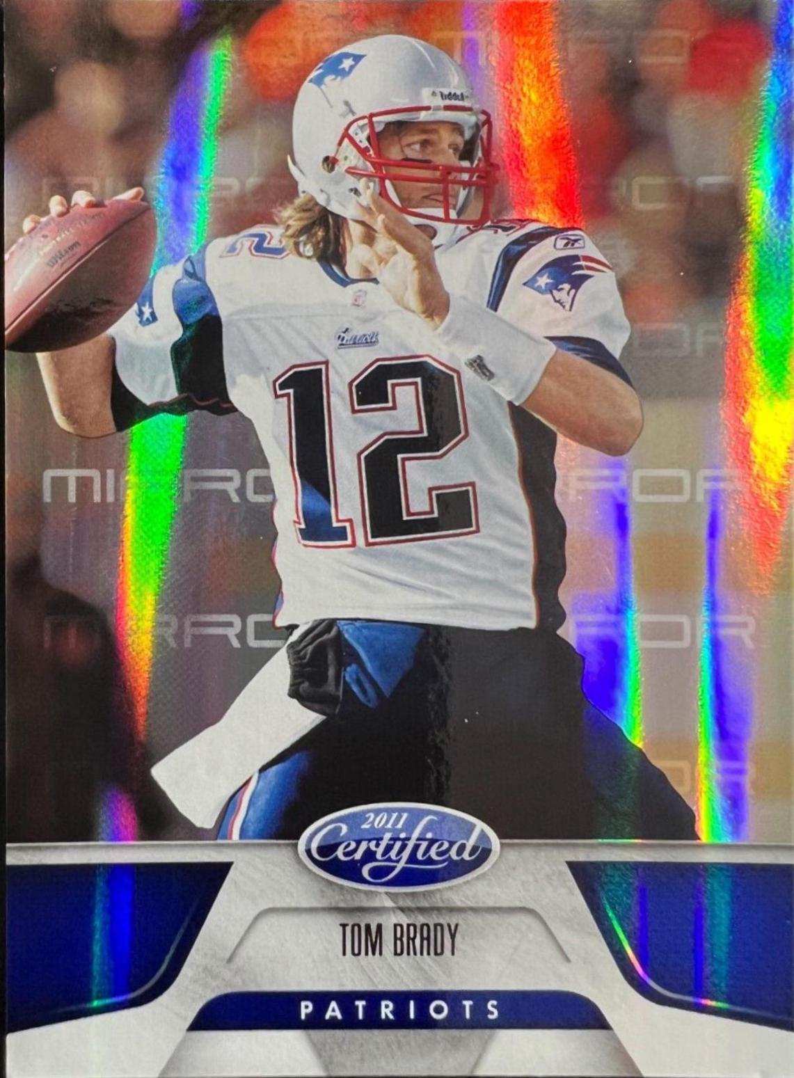 Tom Brady [Mirror Blue] #90