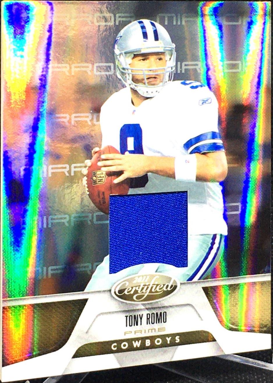 Tony Romo [Mirror Red] #42