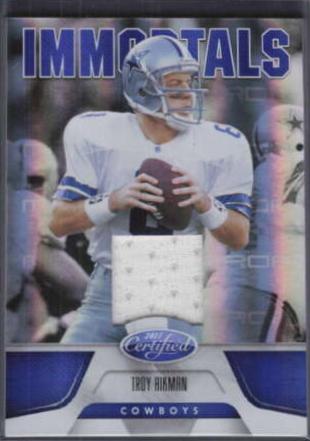 Troy Aikman [Mirror Blue Materials] #305