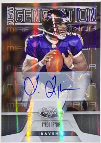 Tyrod Taylor [Mirror Gold Autograph] #248