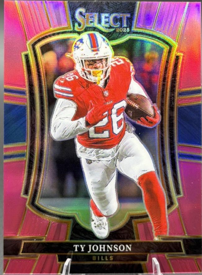 Ty Johnson [Pink Prizm] #186