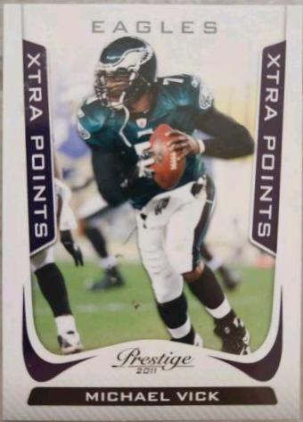 Michael Vick [Xtra Points Green] #153