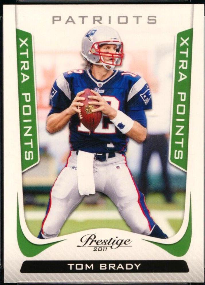 Tom Brady [Xtra Points Green] #120