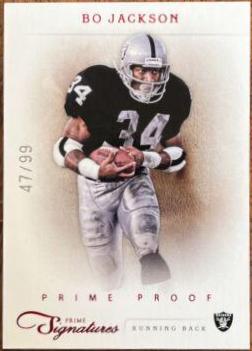 Bo Jackson [Prime Proof Red] #17