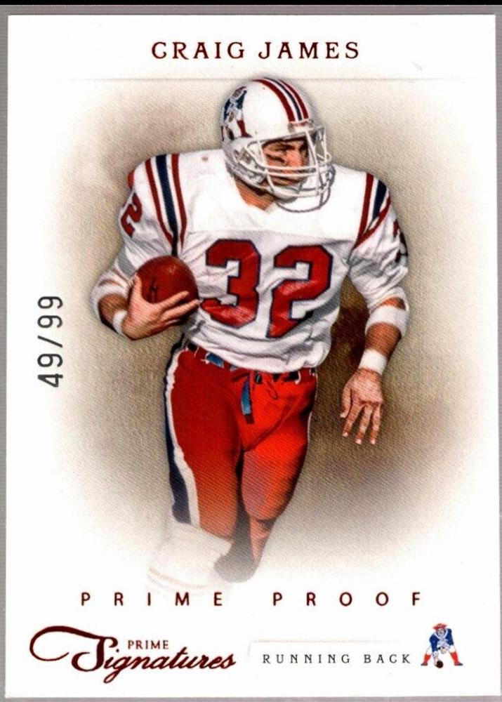 Craig James [Prime Proof Red] #35
