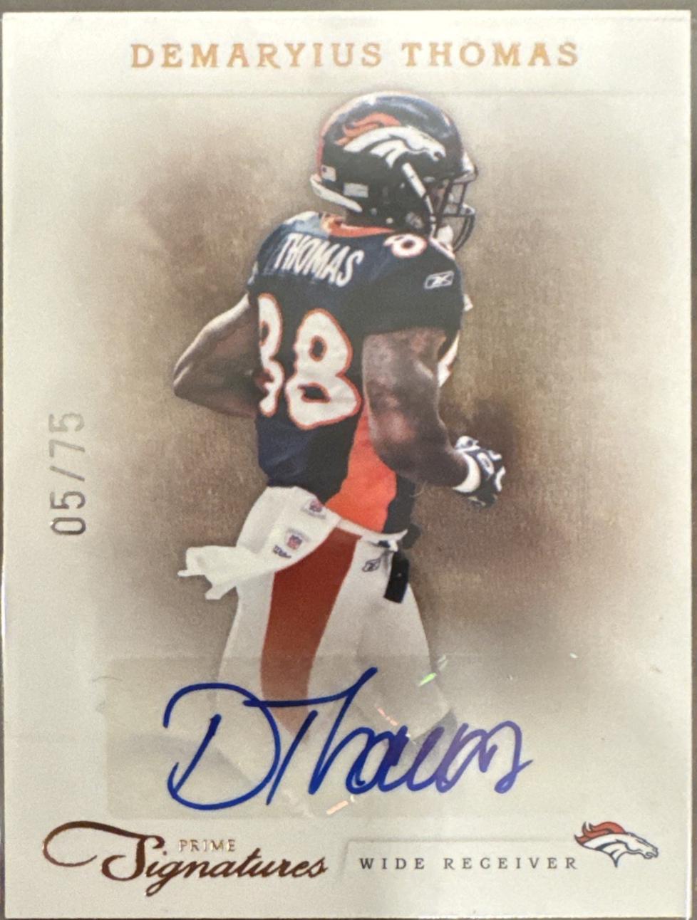 Demaryius Thomas [Autograph Silver] #50