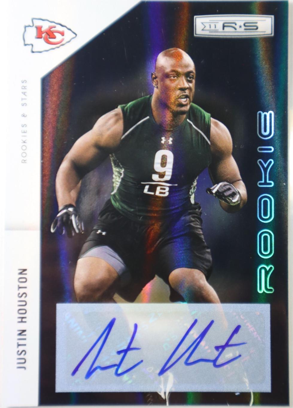 Justin Houston [Autograph Holofoil] #204