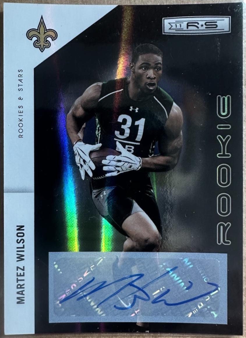 Martez Wilson [Longevity Autograph] #212