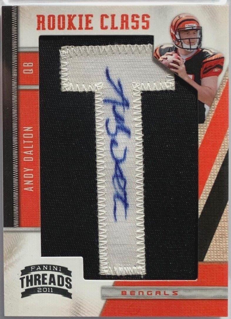Andy Dalton [Autograph Letter Patch] #253