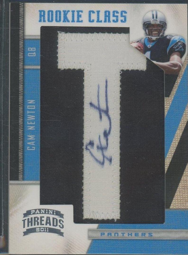 Cam Newton [Autograph Letter Patch] #255
