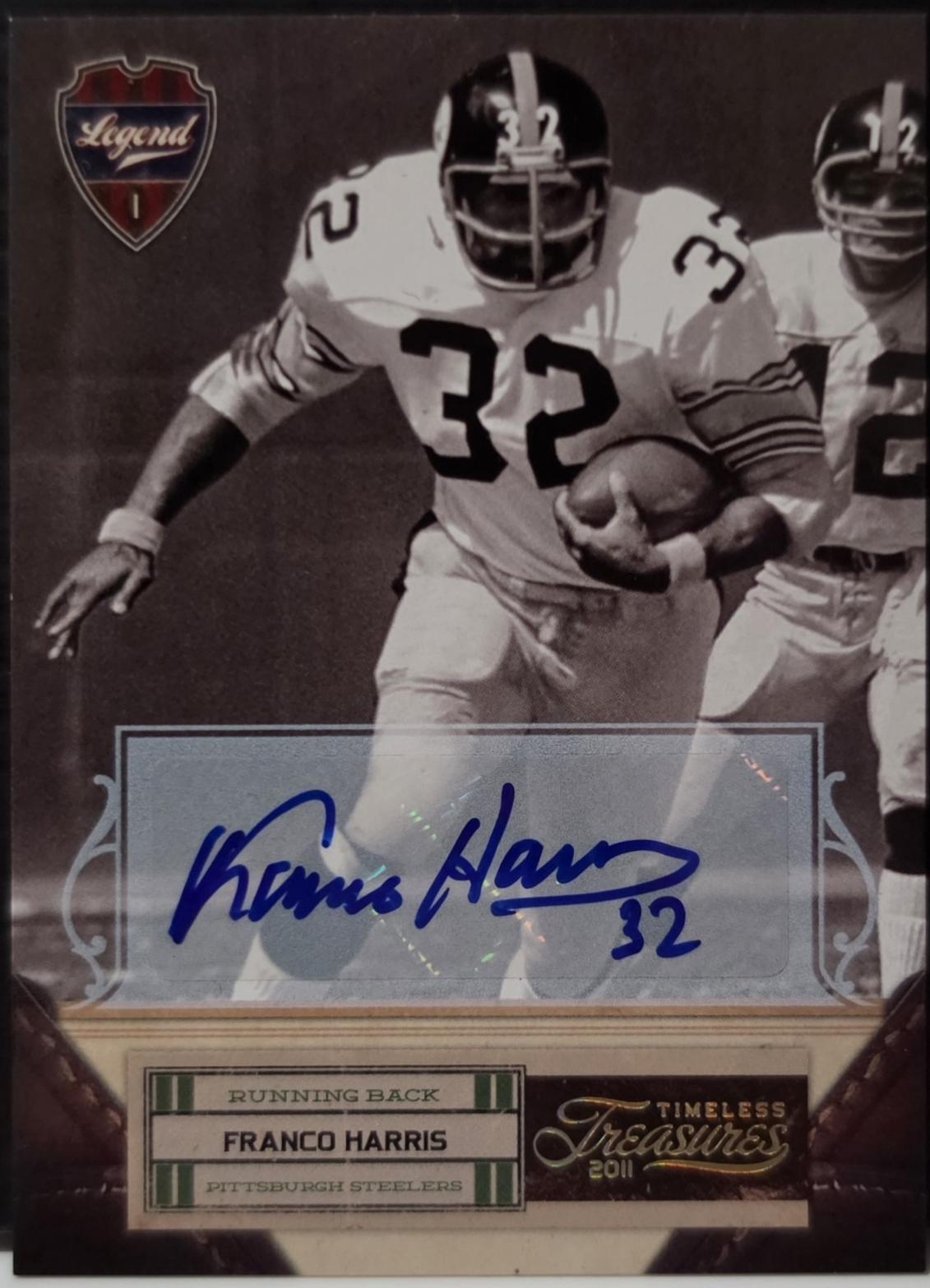 Franco Harris [Autograph Platinum] #113