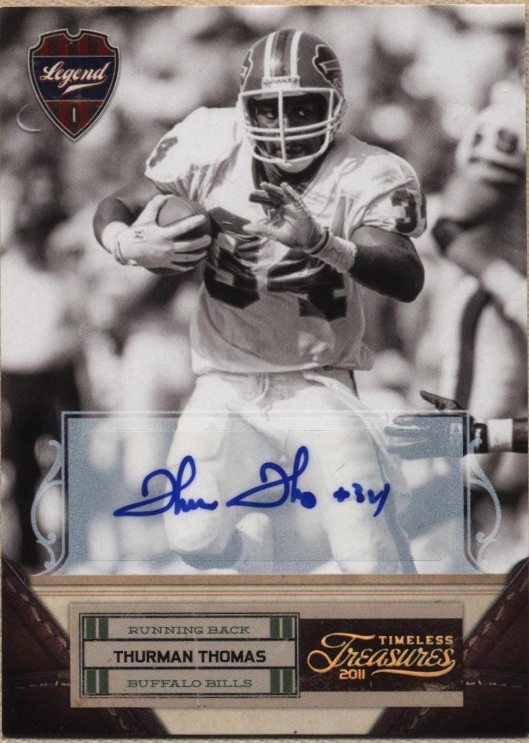 Thurman Thomas [Autograph Gold] #122